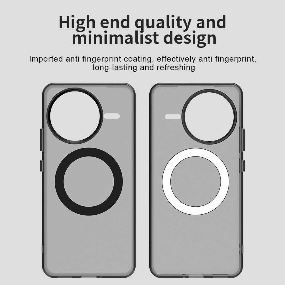 iTape TPU magnetic candy color mobile phone case for Xiaomi Redmi K80, supports wireless charging, four-corner airbag protection, military anti-fall mobile phone case Purple