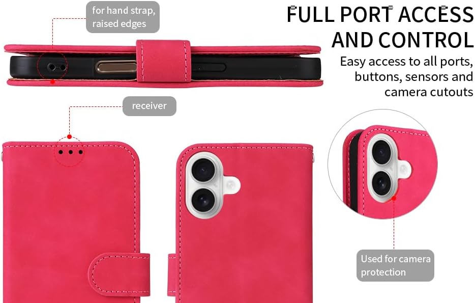 iTape Mobile phone case compatible with Samsung Galaxy S25 Edge. Soft touch flip holder credit card slot wallet phone case, shockproof and drop-proof Black