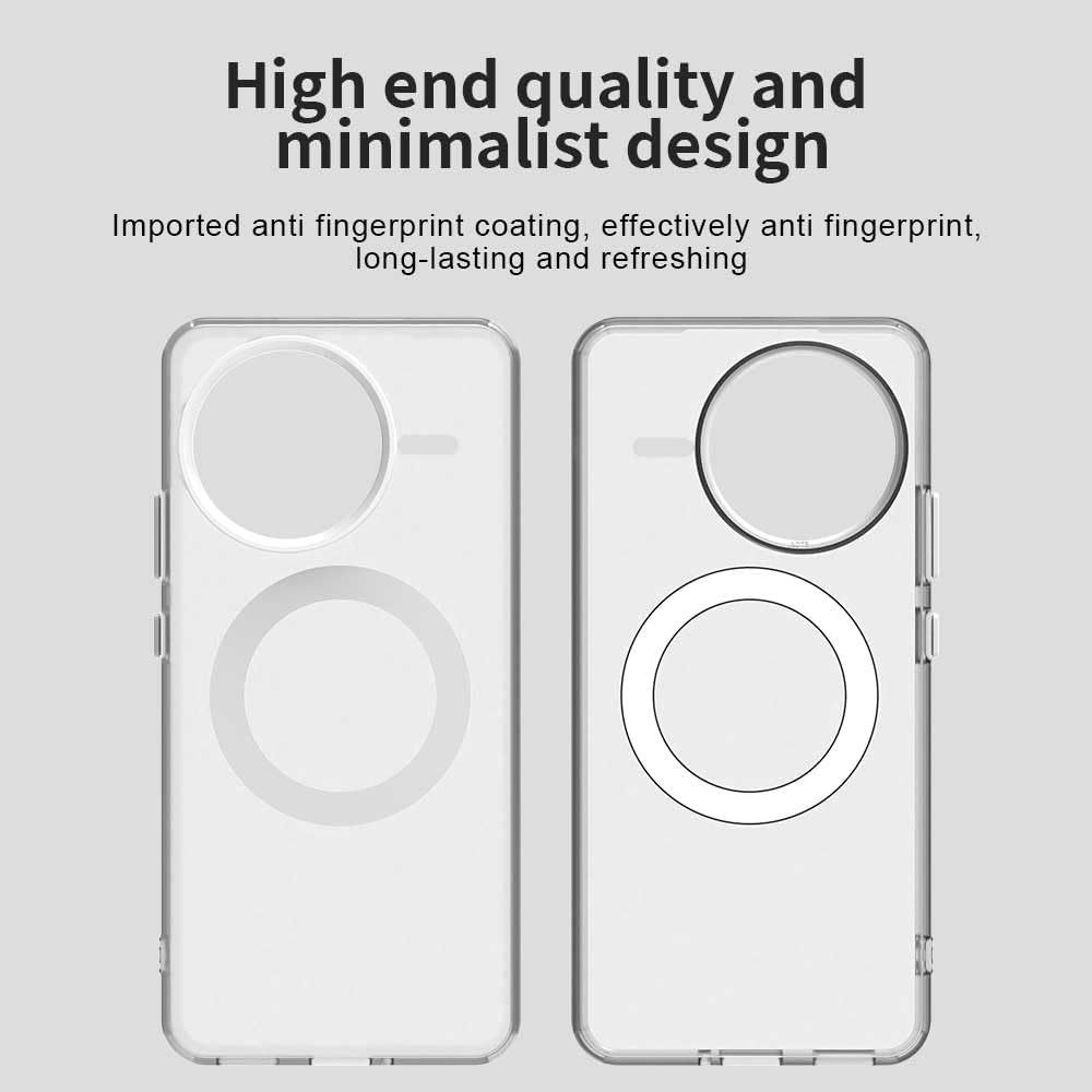 iTape TPU magnetic candy color mobile phone case for Xiaomi Redmi K80, supports wireless charging, four-corner airbag protection, military anti-fall mobile phone case Purple