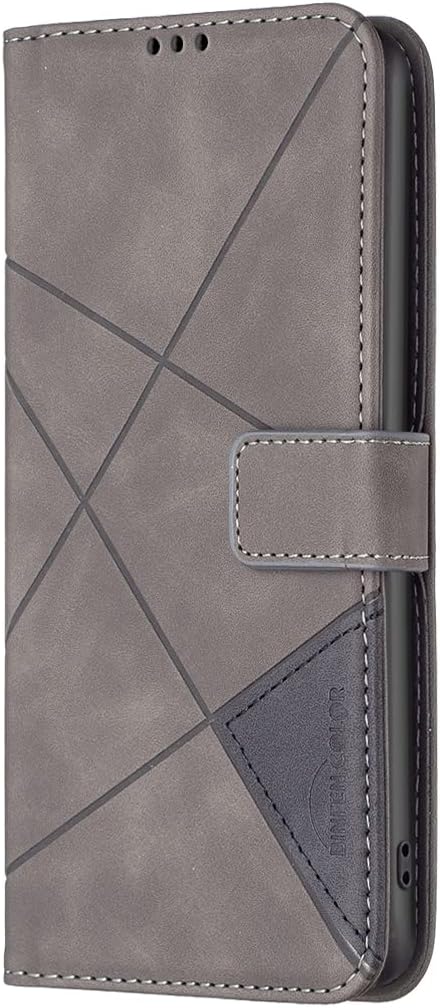Denim pebbled phone case for iPhone 16E, magnetic buckle wallet case, flip-top stand for shock protection Red