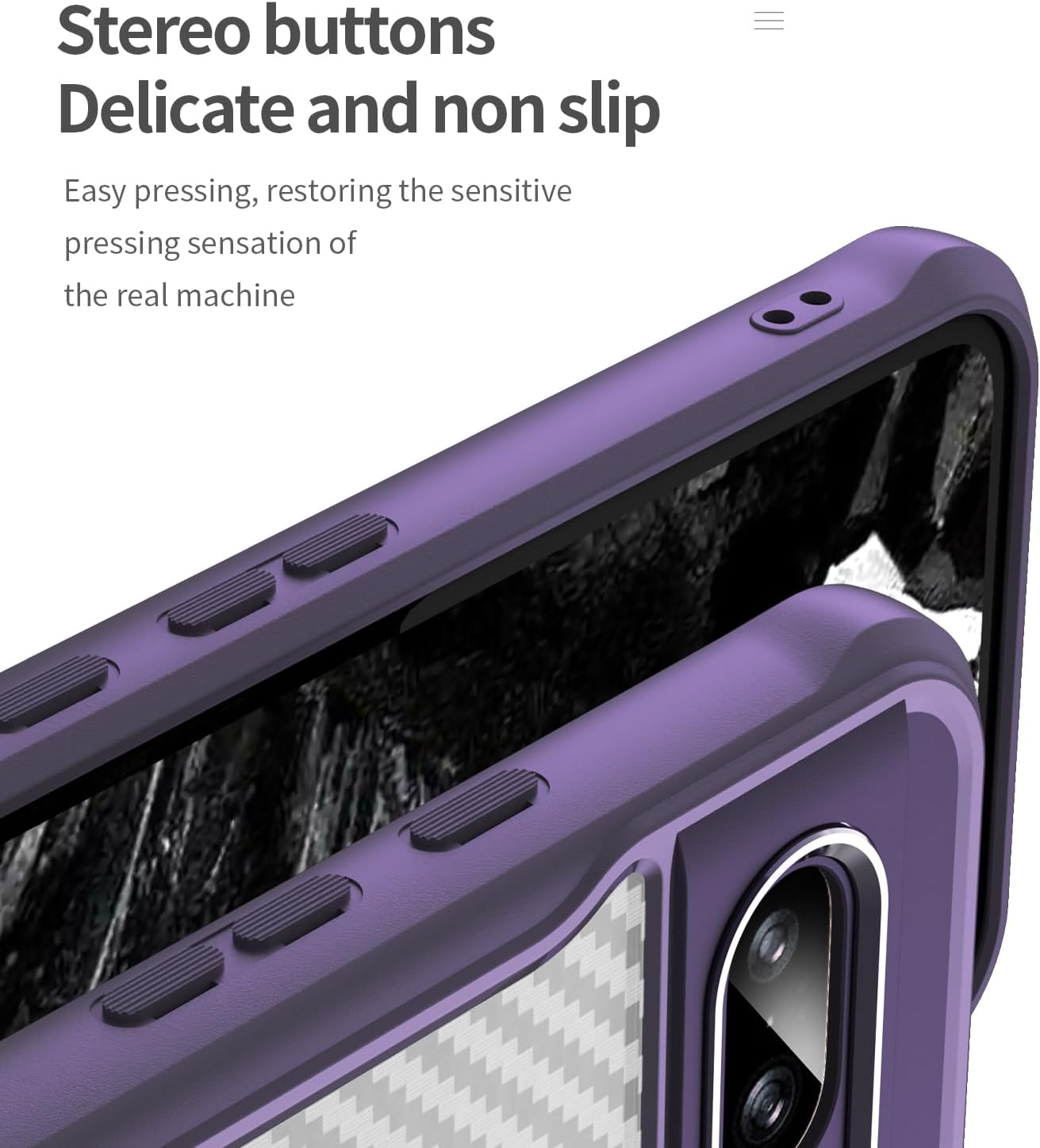 iTape Magnetic carbon fibre case forGoogle Pixel 8a, support wireless charging, carbon fibre shockproof slim case Black