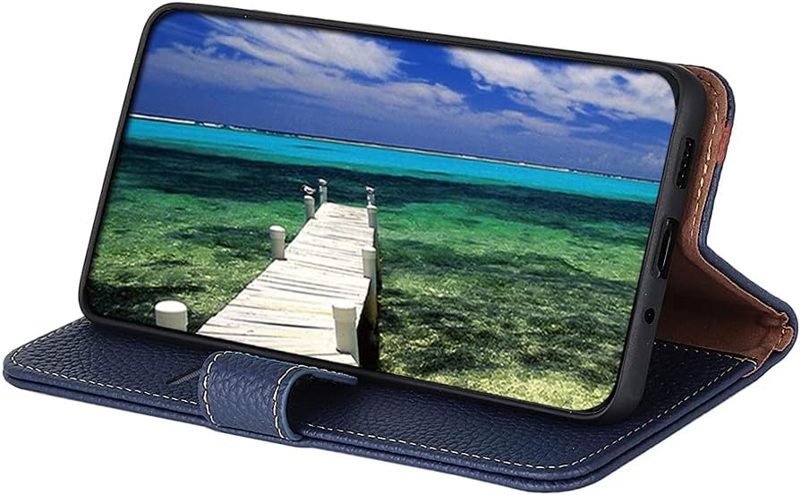 iTape Genuine leather pebbled phone case for Samsung Galaxy S25 Edge, cowhide RFID anti-theft brush phone case with card slot and shockproof flip cover Green