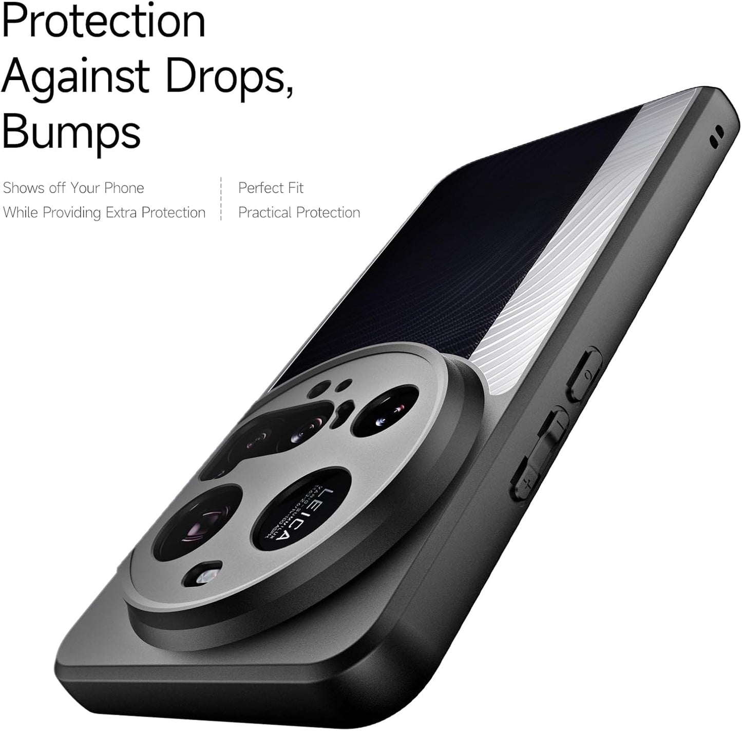 iTape Transparent line mobile phone case for Xiaomi 15 Ultra, silicone shockproof protective case without yellowing