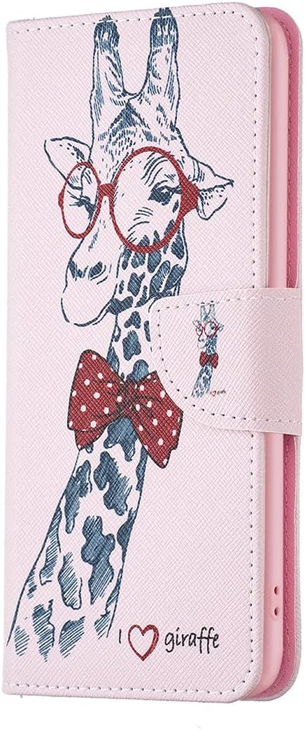 Painted phone case for iPhone 16E, magnetic closure wallet case, multiple card slots, wallet, flip cover, shockproof protection