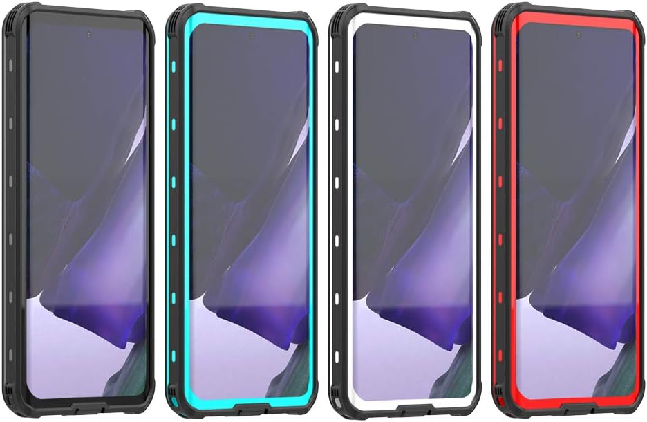 Waterproof Phone Case for Samsung Galaxy S21 ultra, Full Coverage Shell, Built-in Screen Protection 360° Full Body Heavy Duty Shockproof IP68 Underwater Phone Case for Galaxy S21 ultra, Lanyard