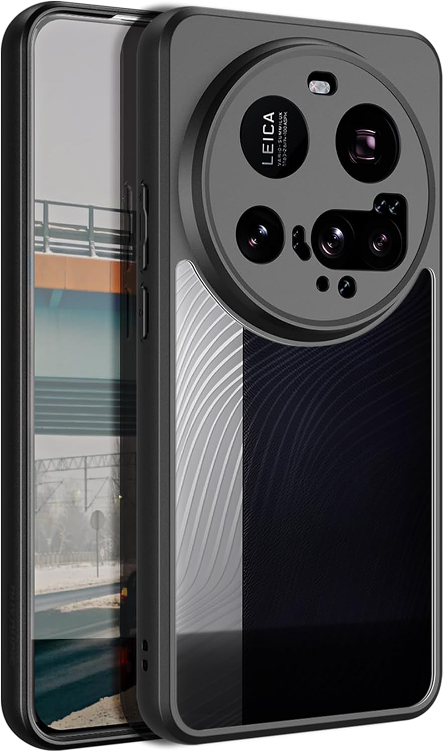 iTape Transparent line mobile phone case for Xiaomi 15 Ultra, silicone shockproof protective case without yellowing