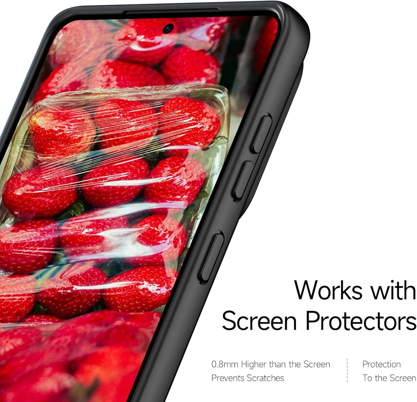 iTape Transparent magnetic mobile phone case for Samsung Galaxy S25 Edge mobile phone case, wireless charging + silicone shockproof protective case, no yellowing With bracket