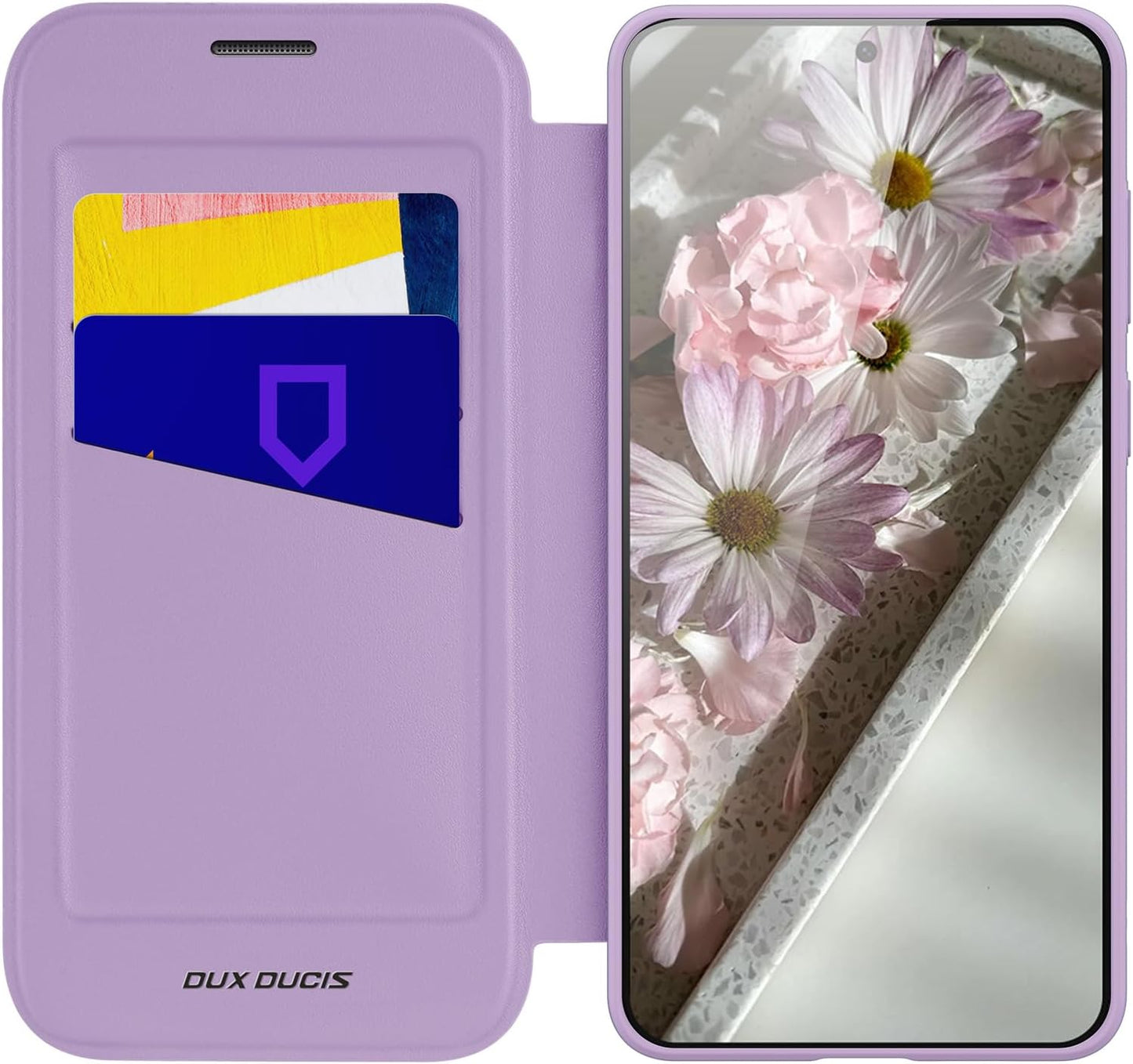 iTape Magnetic phone case for Samsung Galaxy S25 Edge, wireless charging + (FRID) anti-theft card slot, magnetic ring bracket, transparent back cover
