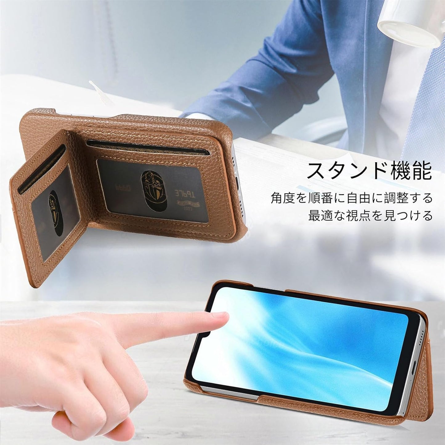 iTape 2 in 1 Wallet Phone Case for Fujitsu arrows We2, Shockproof Ultra-thin Phone Case, RFID Anti-theft Wallet Pink