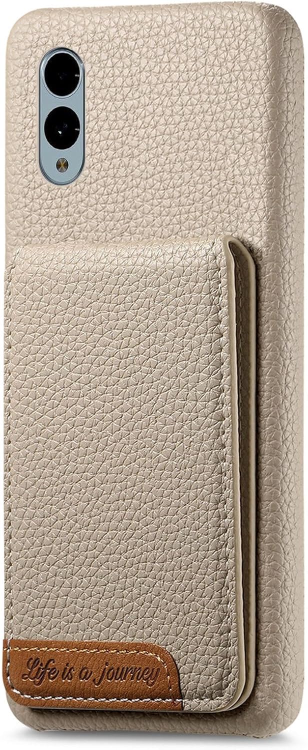 iTape 2 in 1 Wallet Phone Case for Fujitsu arrows We2, Shockproof Ultra-thin Phone Case, RFID Anti-theft Wallet Pink