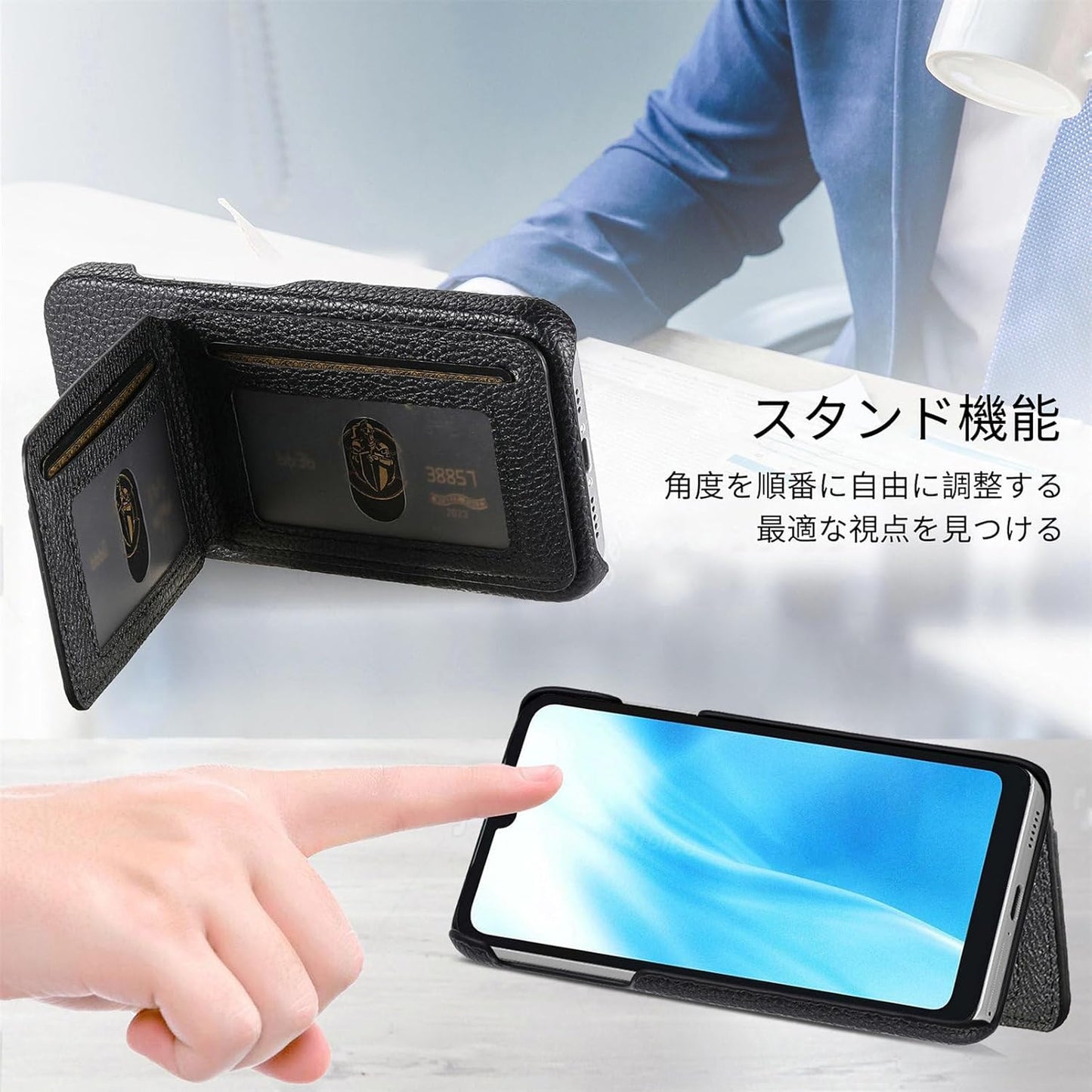 iTape 2 in 1 Wallet Phone Case for Fujitsu arrows We2, Shockproof Ultra-thin Phone Case, RFID Anti-theft Wallet Pink