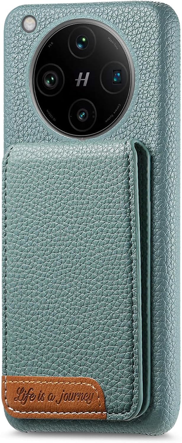 iTape 2 in 1 Wallet Phone Case for OPPO Find X8 Pro, Shockproof Ultra-thin Phone Case, RFID Anti-theft Wallet Brown