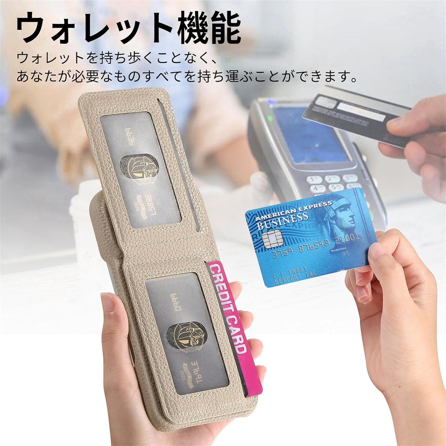 iTape 2 in 1 Wallet Phone Case for Fujitsu arrows We2, Shockproof Ultra-thin Phone Case, RFID Anti-theft Wallet Pink
