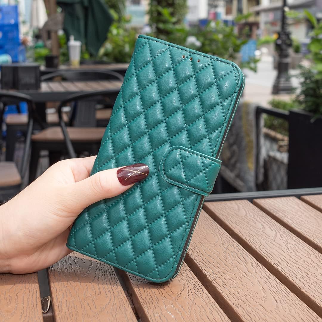 iTape Diamond Wallet Case for HMD Pulse Plus, Magnetic Snap Wallet Case, Flip-Stand for Shockproof Protection Pink