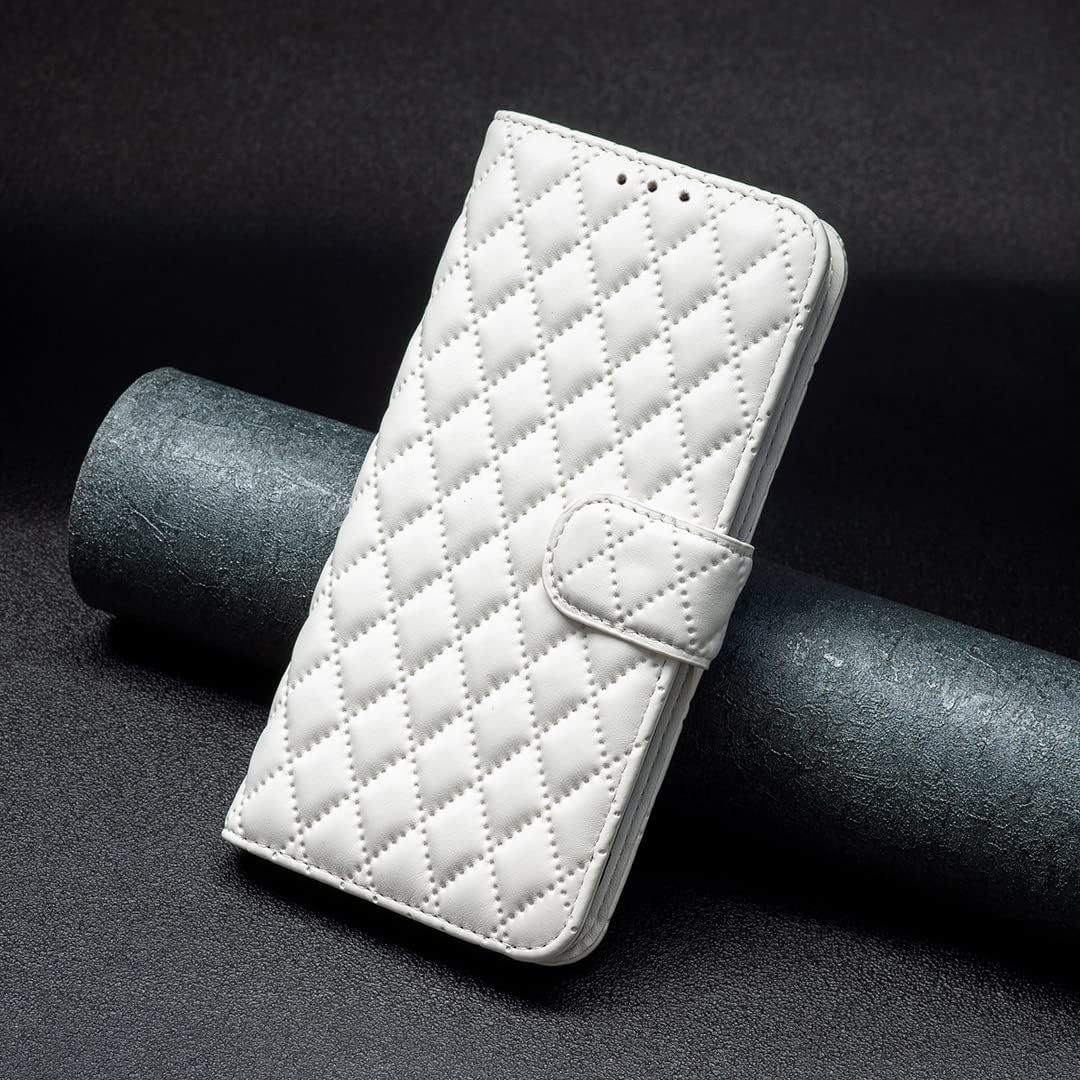 Diamond Wallet Case for iPhone 16E, Magnetic Snap Wallet Case, Flip-Stand for Shockproof Protection Green