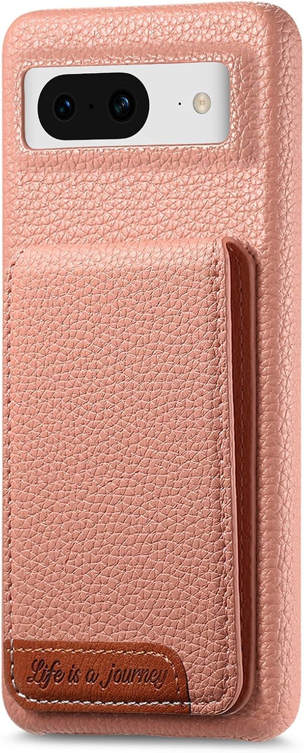 iTape 2 in 1 Wallet Phone Case for Google Pixel 8, Shockproof Ultra-thin Phone Case, RFID Anti-theft Wallet Blue