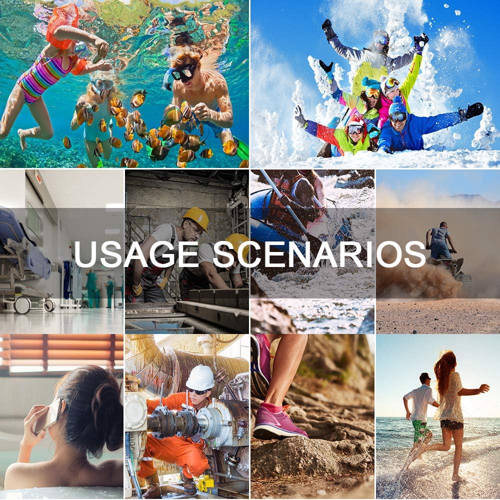 Samsung Galaxy S20 Ultra waterproof phone case, all-inclusive case, built-in screen protection 360° full body heavy duty shockproof IP68 underwater phone case for Galaxy S20 Ultra, free lanyard