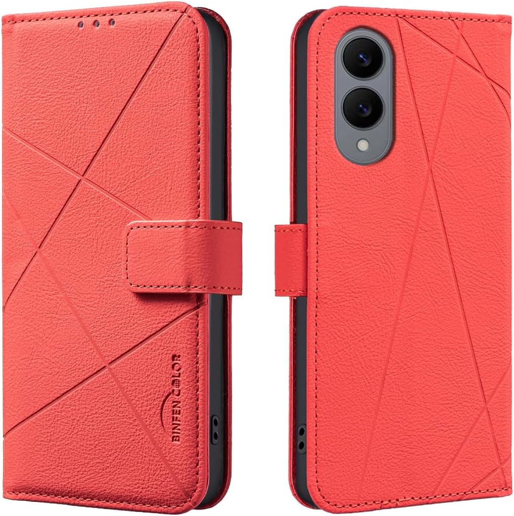 iTape Wallet phone case for Samsung Galaxy S25 Edge, RFID anti-theft wallet, pressed edge leather case flip cover stand Blue