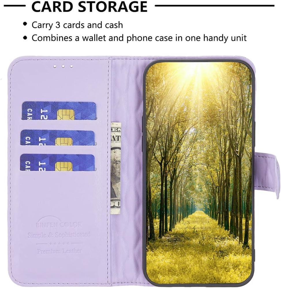 iTape Diamond Wallet Case for HMD Pulse Plus, Magnetic Snap Wallet Case, Flip-Stand for Shockproof Protection Pink
