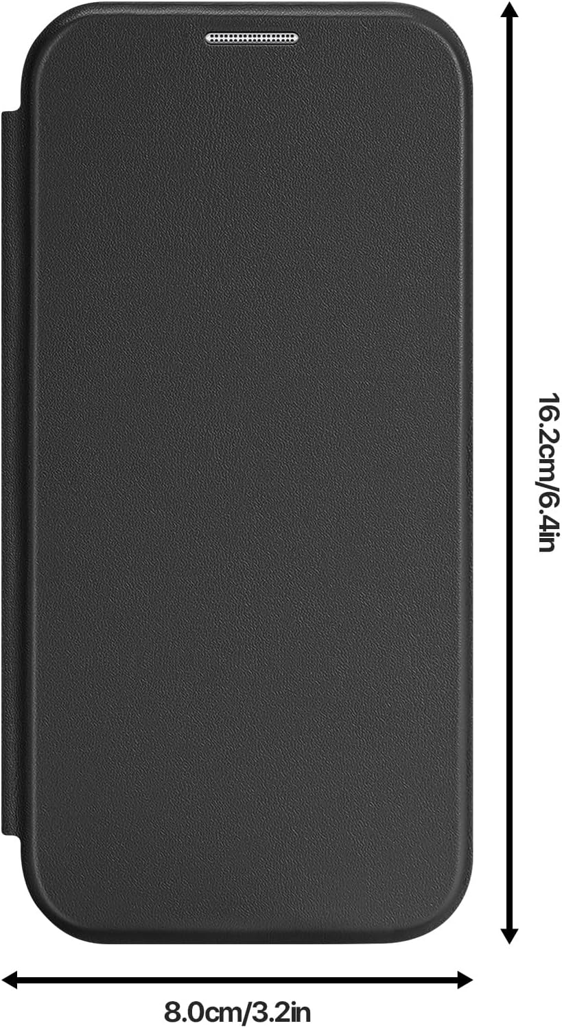 iTape Magnetic phone case for Samsung Galaxy S25 Edge, wireless charging + (FRID) anti-theft card slot, magnetic ring bracket, transparent back cover