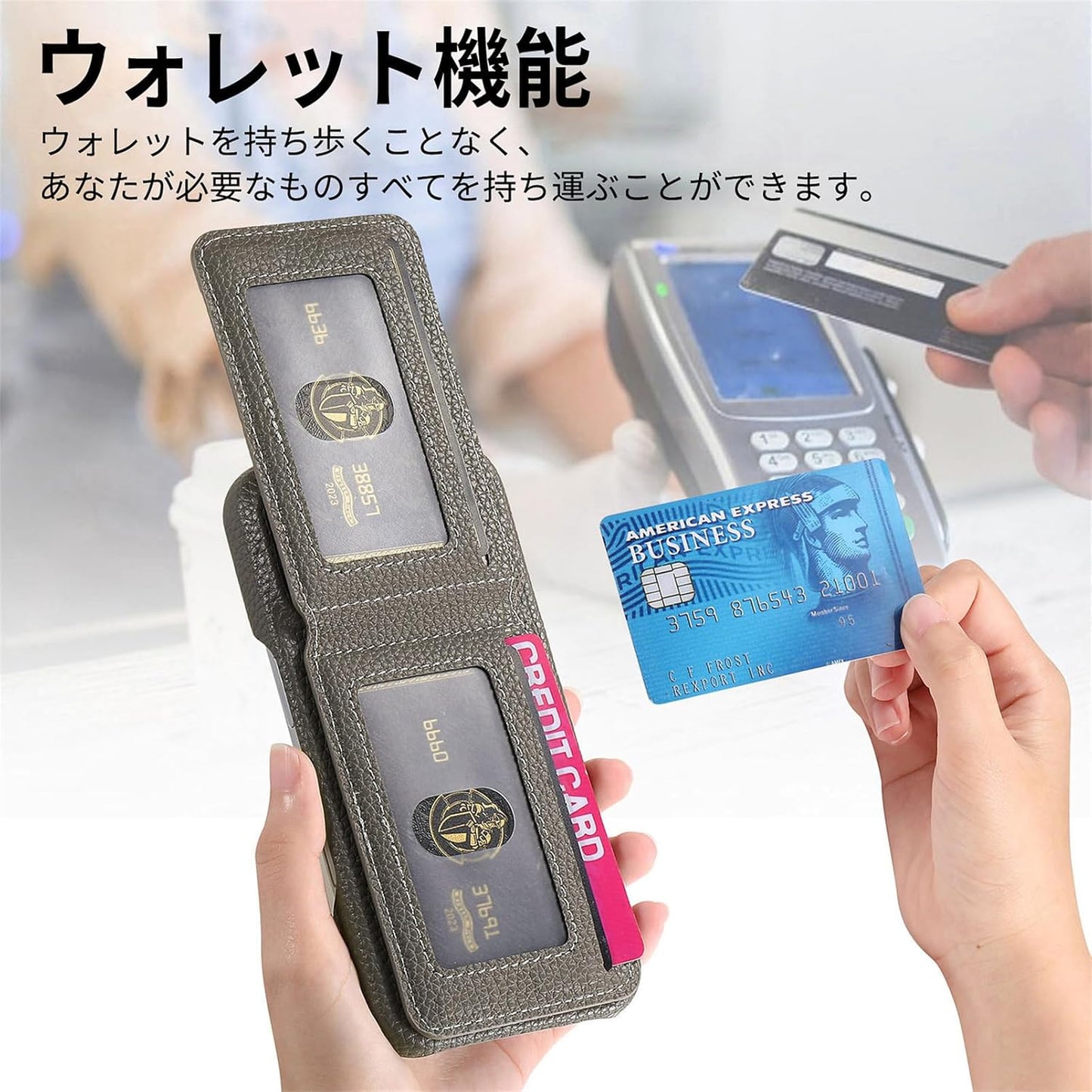 iTape 2 in 1 Wallet Phone Case for Fujitsu arrows We2, Shockproof Ultra-thin Phone Case, RFID Anti-theft Wallet Pink