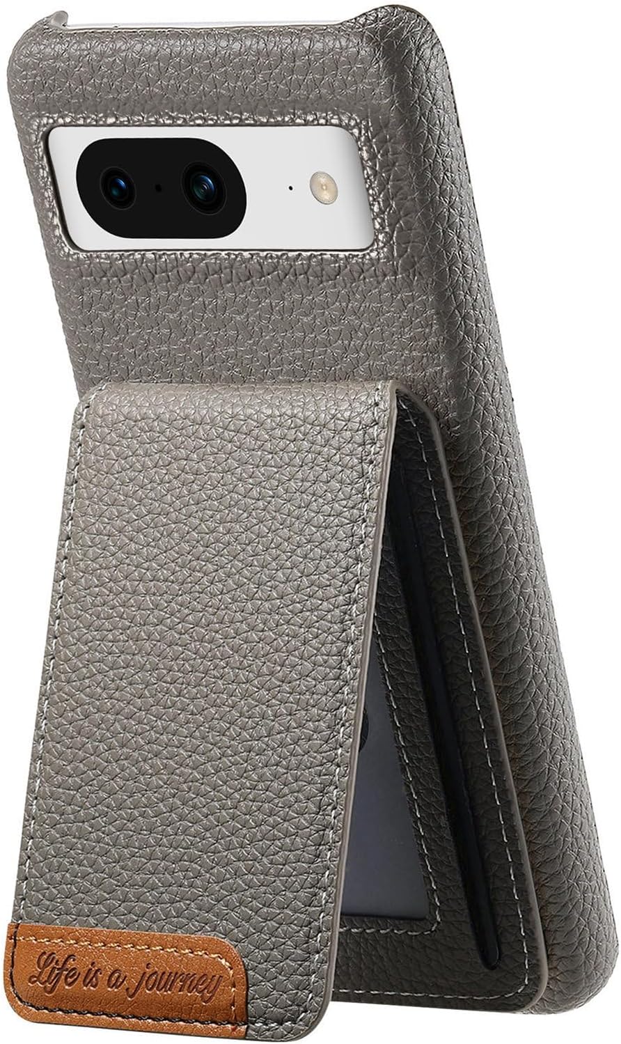 iTape 2 in 1 Wallet Phone Case for Google Pixel 8, Shockproof Ultra-thin Phone Case, RFID Anti-theft Wallet Blue
