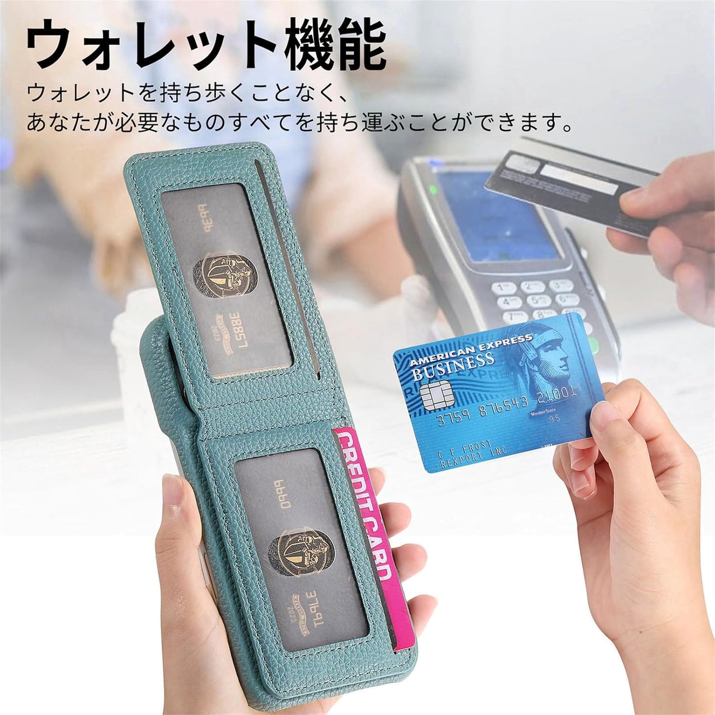 iTape 2 in 1 Wallet Phone Case for Fujitsu arrows We2, Shockproof Ultra-thin Phone Case, RFID Anti-theft Wallet Pink