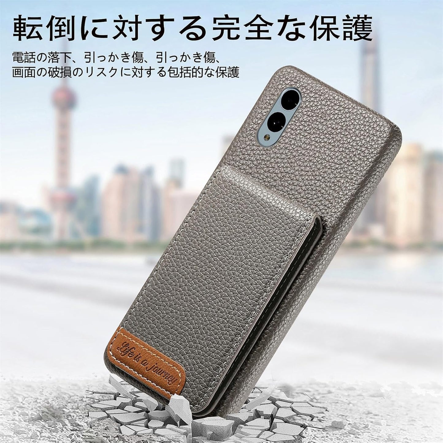iTape 2 in 1 Wallet Phone Case for Fujitsu arrows We2, Shockproof Ultra-thin Phone Case, RFID Anti-theft Wallet Pink