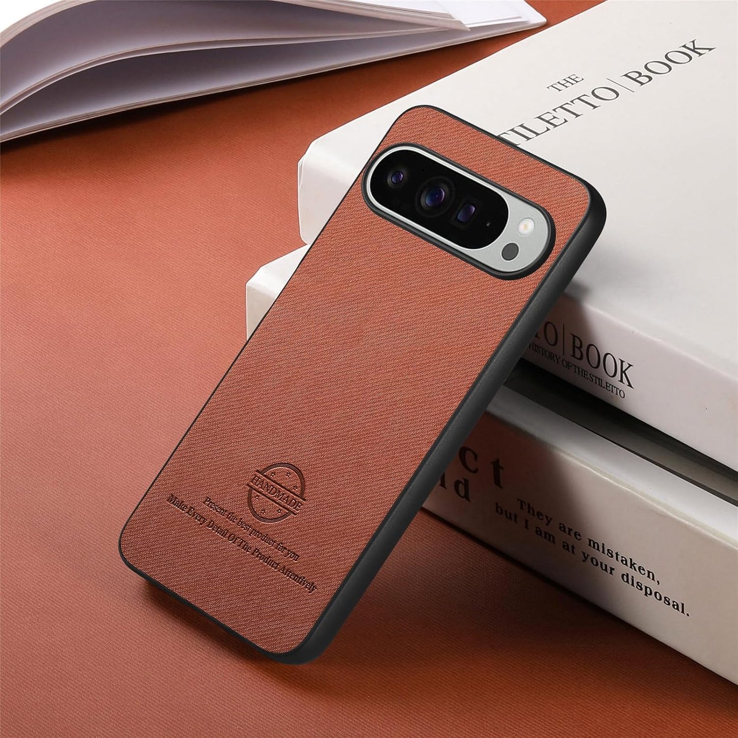 iTape Twill Phone Case for Google Pixel 9 Pro XL, Shockproof Ultra-thin Phone Case, Supports Wireless Charging Green