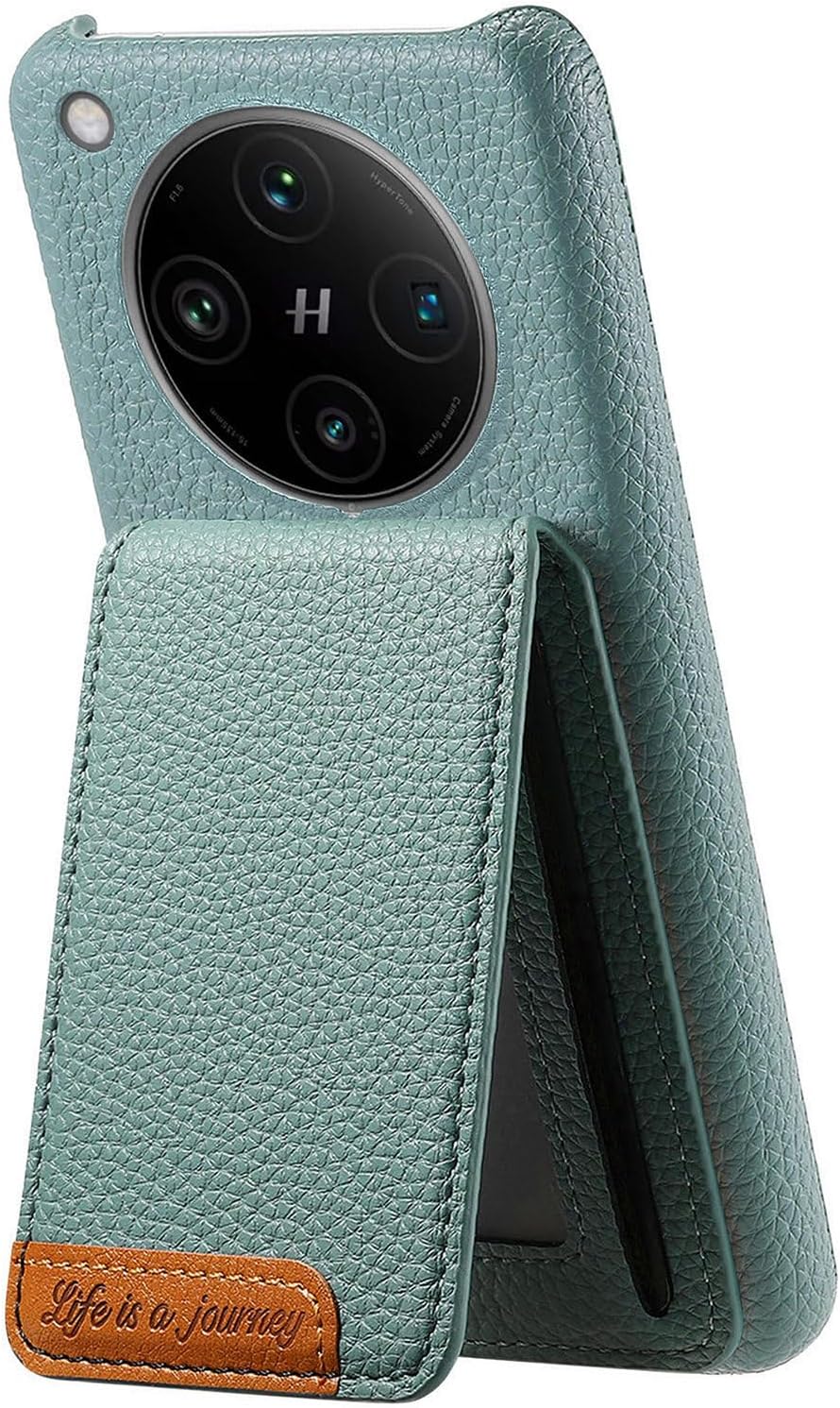 iTape 2 in 1 Wallet Phone Case for OPPO Find X8 Pro, Shockproof Ultra-thin Phone Case, RFID Anti-theft Wallet Brown