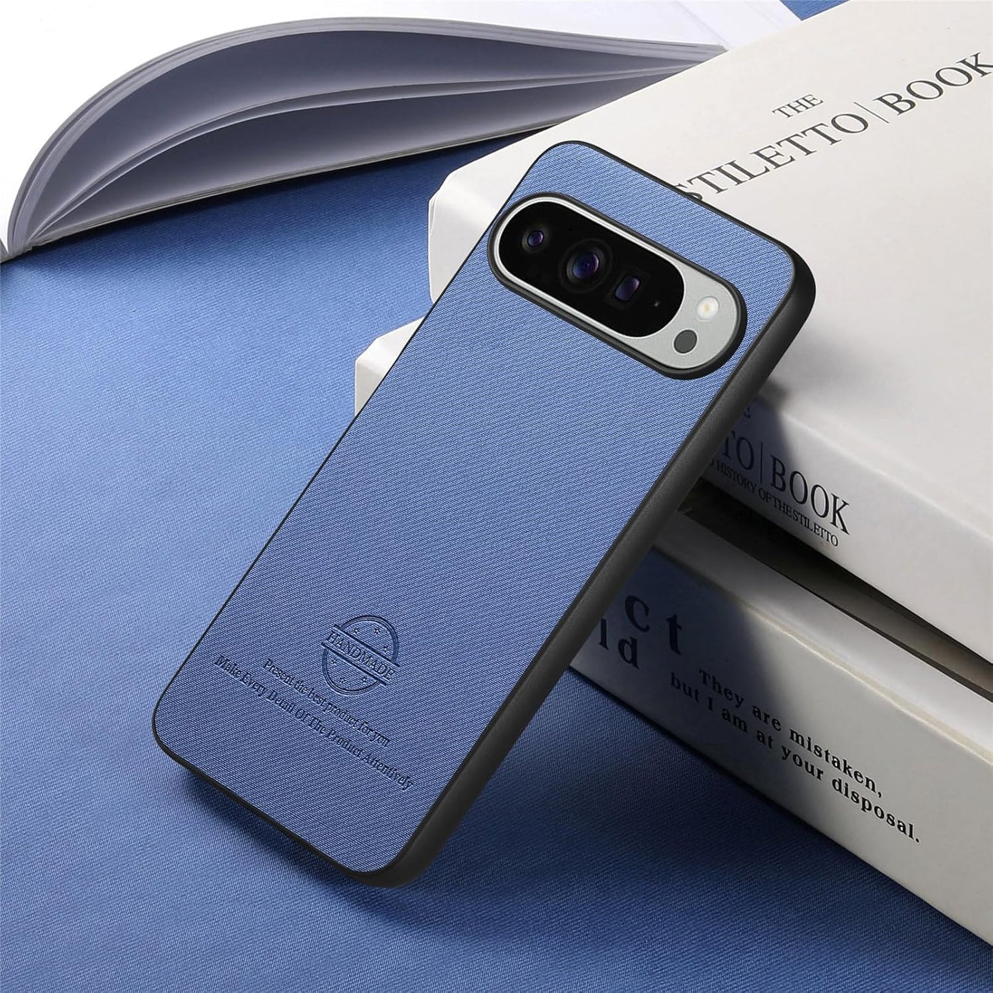 iTape Twill Phone Case for Google Pixel 9 Pro XL, Shockproof Ultra-thin Phone Case, Supports Wireless Charging Green