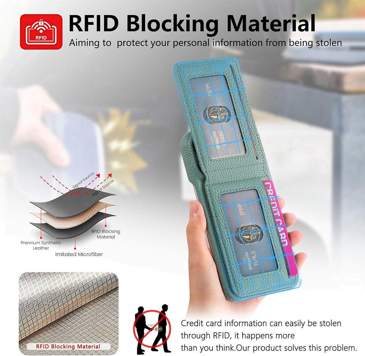 iTape 2 in 1 Wallet Phone Case for OPPO Find X8 Pro, Shockproof Ultra-thin Phone Case, RFID Anti-theft Wallet Brown