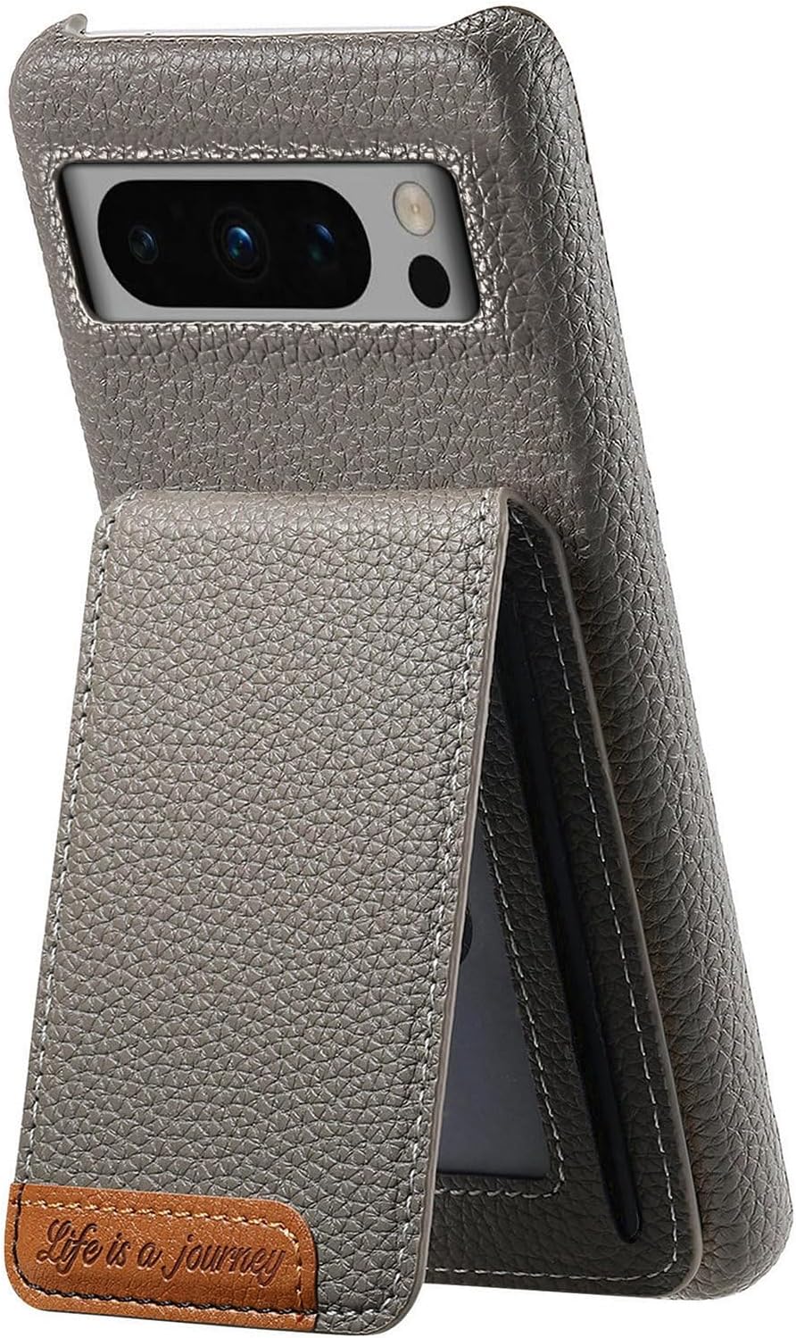iTape 2 in 1 Wallet Phone Case for Google Pixel 8 Pro, Shockproof Ultra-thin Phone Case, RFID Anti-theft Wallet Blue