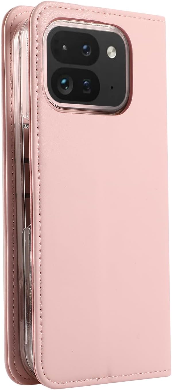 iTape Magnetic Leather Case for Google Pixel 9 Pro Fold, RFID Anti-theft Wallet Phone Case, Multi-Card Slot Magnetic Flip Cover