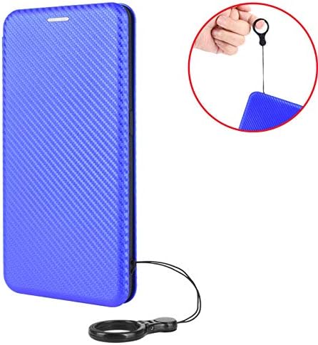iTape Carbon fiber phone case for Motorola Moto G 04. Magnetic flip phone case, credit card slot, wallet case, shockproof and drop-proof Green