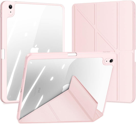 Magnetic protective case for Apple iPad Air 11 (2025), [Stand function] Ultra-thin smart case with automatic sleep wake function Pink