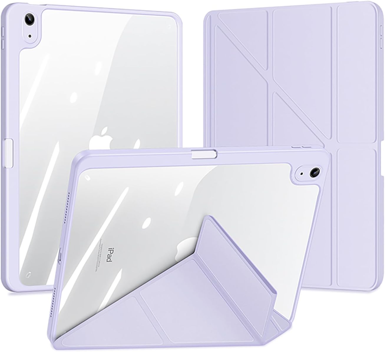 Magnetic protective case for Apple iPad Air 11 (2025), [Stand function] Ultra-thin smart case with automatic sleep wake function Pink