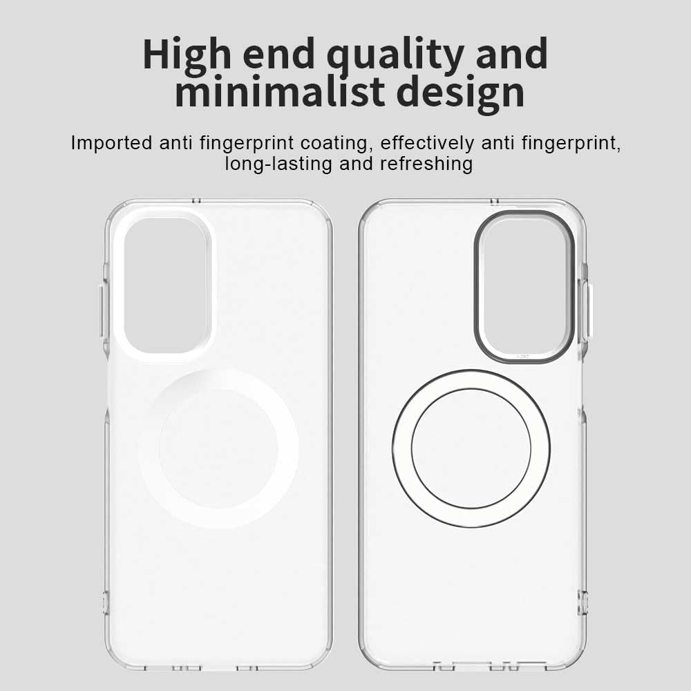 iTape TPU magnetic candy color mobile phone case for Samsung Galaxy A26 5G, supports wireless charging, four-corner airbag protection, military anti-fall mobile phone case Purple