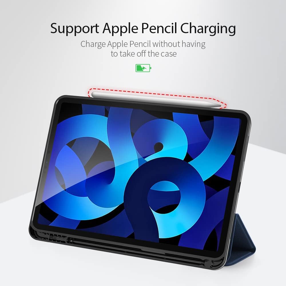 Magnetic Case for iPad Air 13-inch(2025）（2024） - [Built-in Pen Holder] Multi-angle Viewing Hard Shell Smart Stand Case, Auto Sleep\/Wake