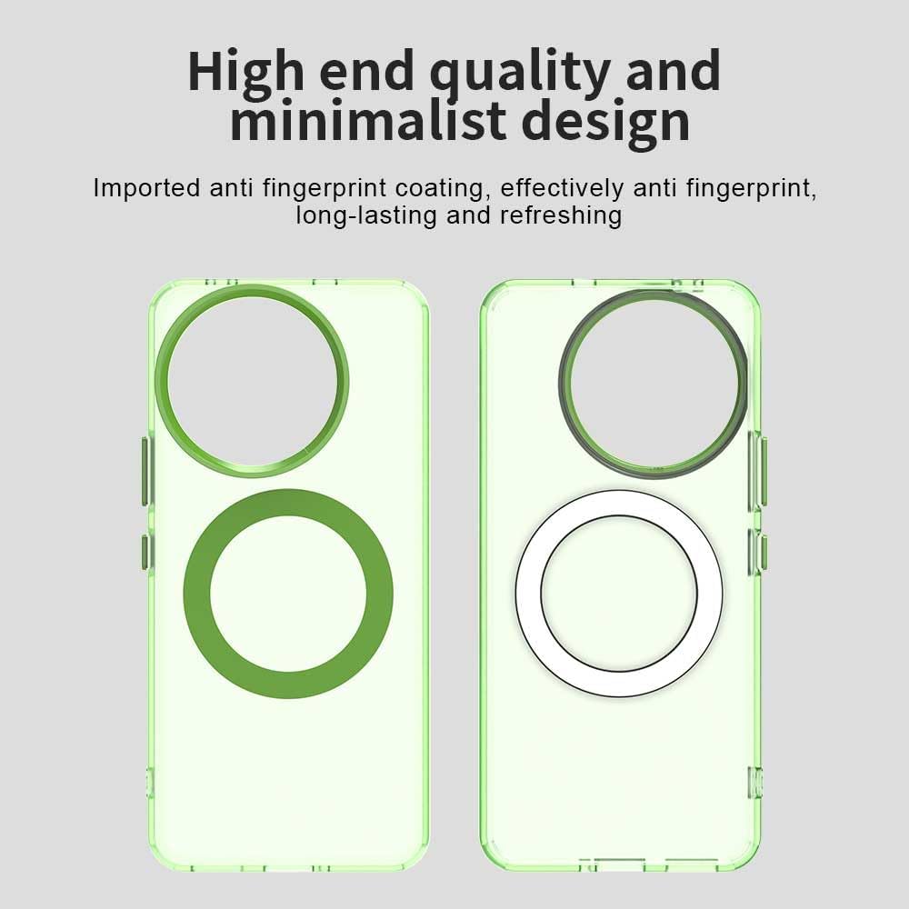 iTape TPU candy phone case for Xiaomi 14 Civi, supports wireless charging, four-corner airbag protection, military anti-fall phone case Green