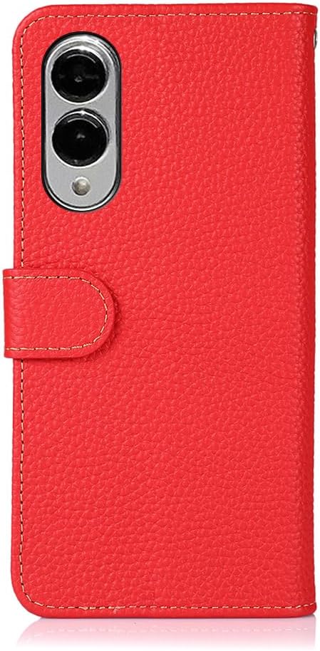 iTape Genuine leather pebbled phone case for Samsung Galaxy S25 Edge, cowhide RFID anti-theft brush phone case with card slot and shockproof flip cover Green