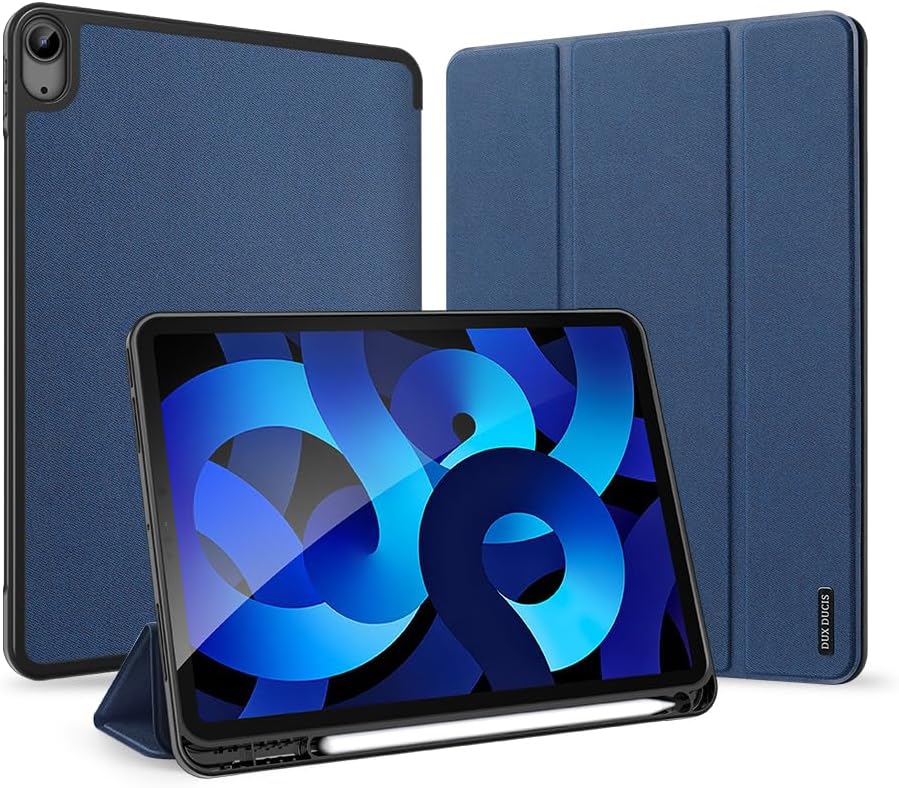 Magnetic Case for iPad Air 13-inch(2025）（2024） - [Built-in Pen Holder] Multi-angle Viewing Hard Shell Smart Stand Case, Auto Sleep\/Wake