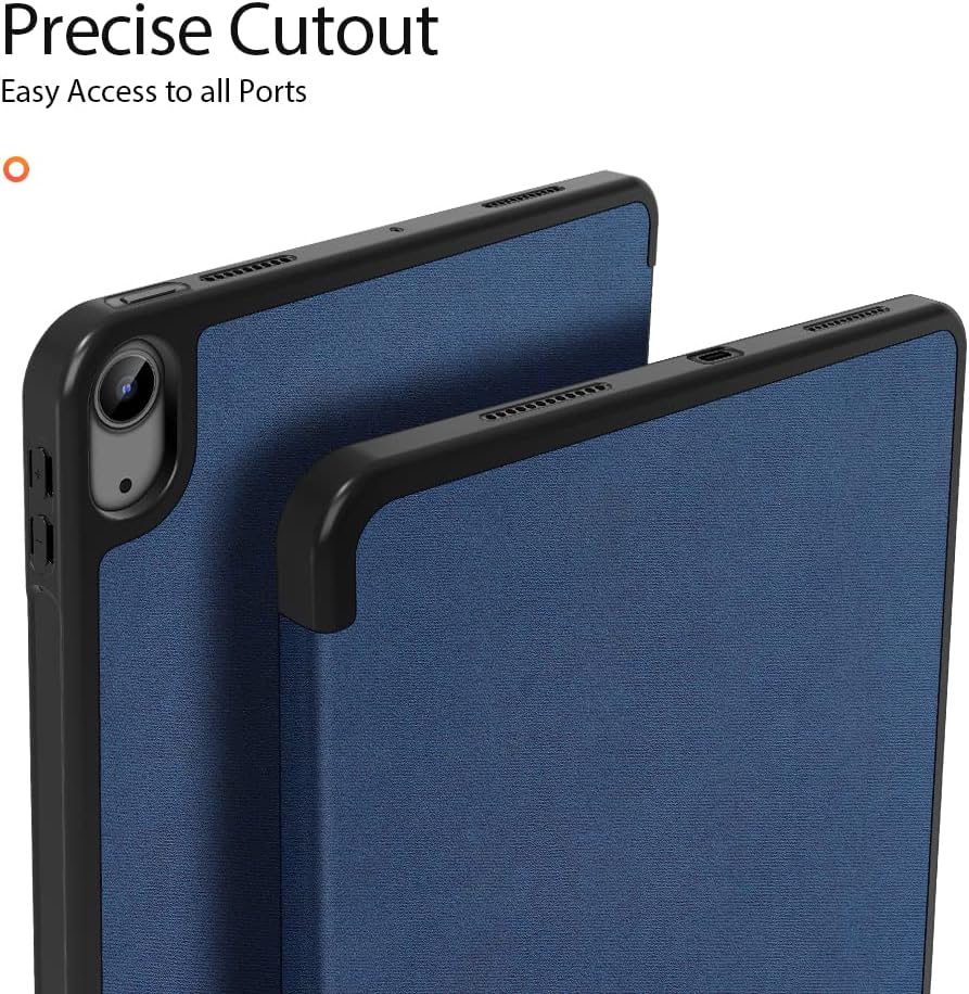 Magnetic Case for iPad Air 13-inch(2025）（2024） - [Built-in Pen Holder] Multi-angle Viewing Hard Shell Smart Stand Case, Auto Sleep\/Wake
