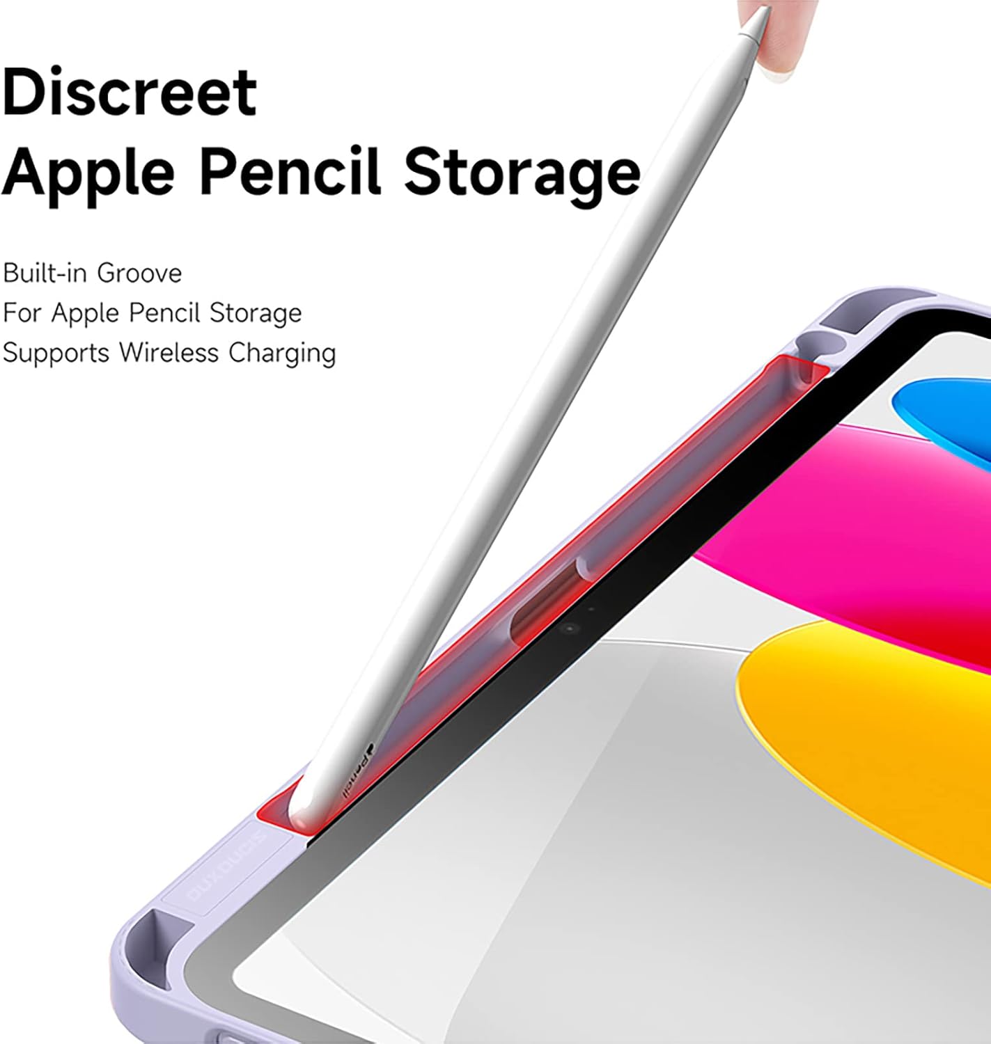 Magnetic protective case for Apple iPad Air 11 (2025), [Stand function] Ultra-thin smart case with automatic sleep wake function Pink