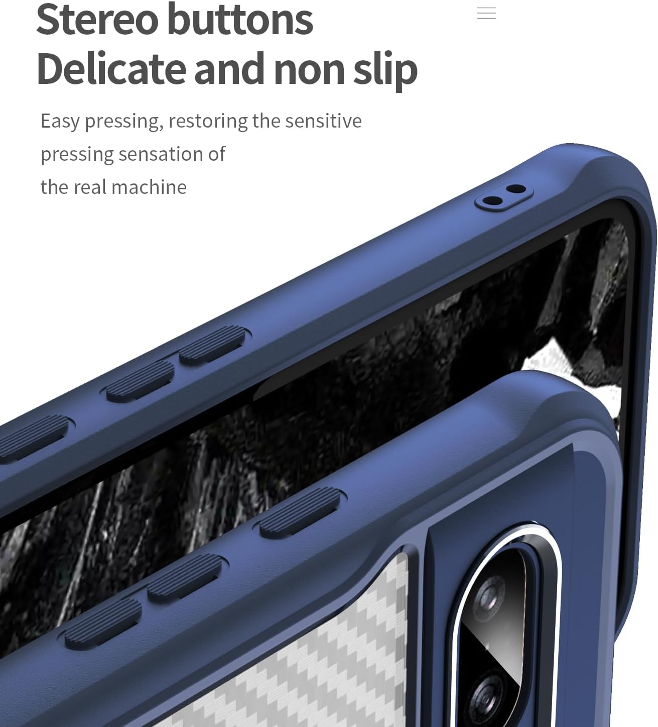 iTape Magnetic carbon fibre case forGoogle Pixel 8a, support wireless charging, carbon fibre shockproof slim case Black