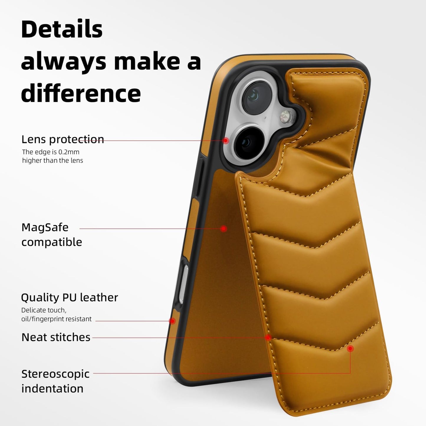 Lycra Down Phone Case for iPhone 16 Plus with [Credit Card Holder] [RFID] Invisible Flip Holder, Magnetic car mount, waterproof and drop-proof, comfortable to hold Green