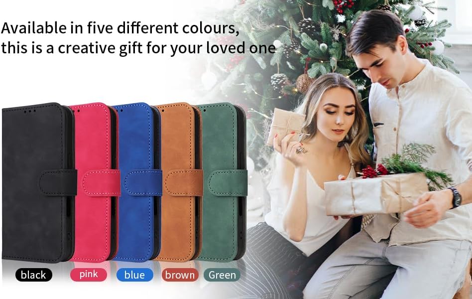 iTape Mobile phone case compatible with Samsung Galaxy S25 Edge. Soft touch flip holder credit card slot wallet phone case, shockproof and drop-proof Black