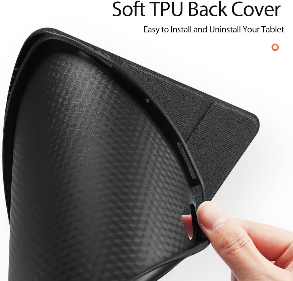 Magnetic Case for iPad Air 13-inch(2025）（2024） - [Built-in Pen Holder] Multi-angle Viewing Hard Shell Smart Stand Case, Auto Sleep\/Wake