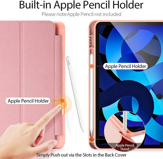 Magnetic Case for iPad Air 13-inch(2025）（2024） - [Built-in Pen Holder] Multi-angle Viewing Hard Shell Smart Stand Case, Auto Sleep\/Wake