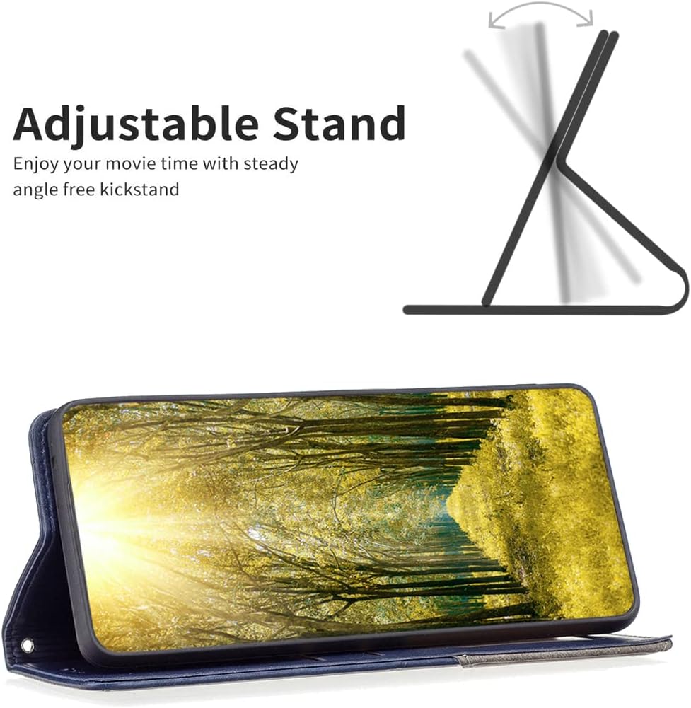 iTape Magnetic diamond-shaped leather phone case for Samsung Galaxy S25 Edge, magnetic closure wallet-style case, flip-top stand, provides shockproof protection Gray
